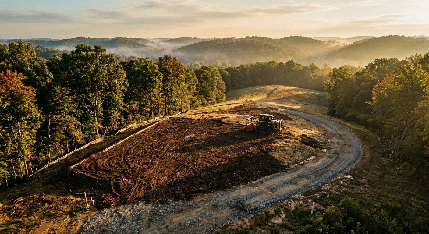 Barndominium Site Preparation Ohio: Land Clearing for Your Barn-Home Build