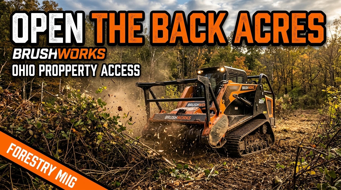 Brush Clearing for Rural Property Access Ohio
