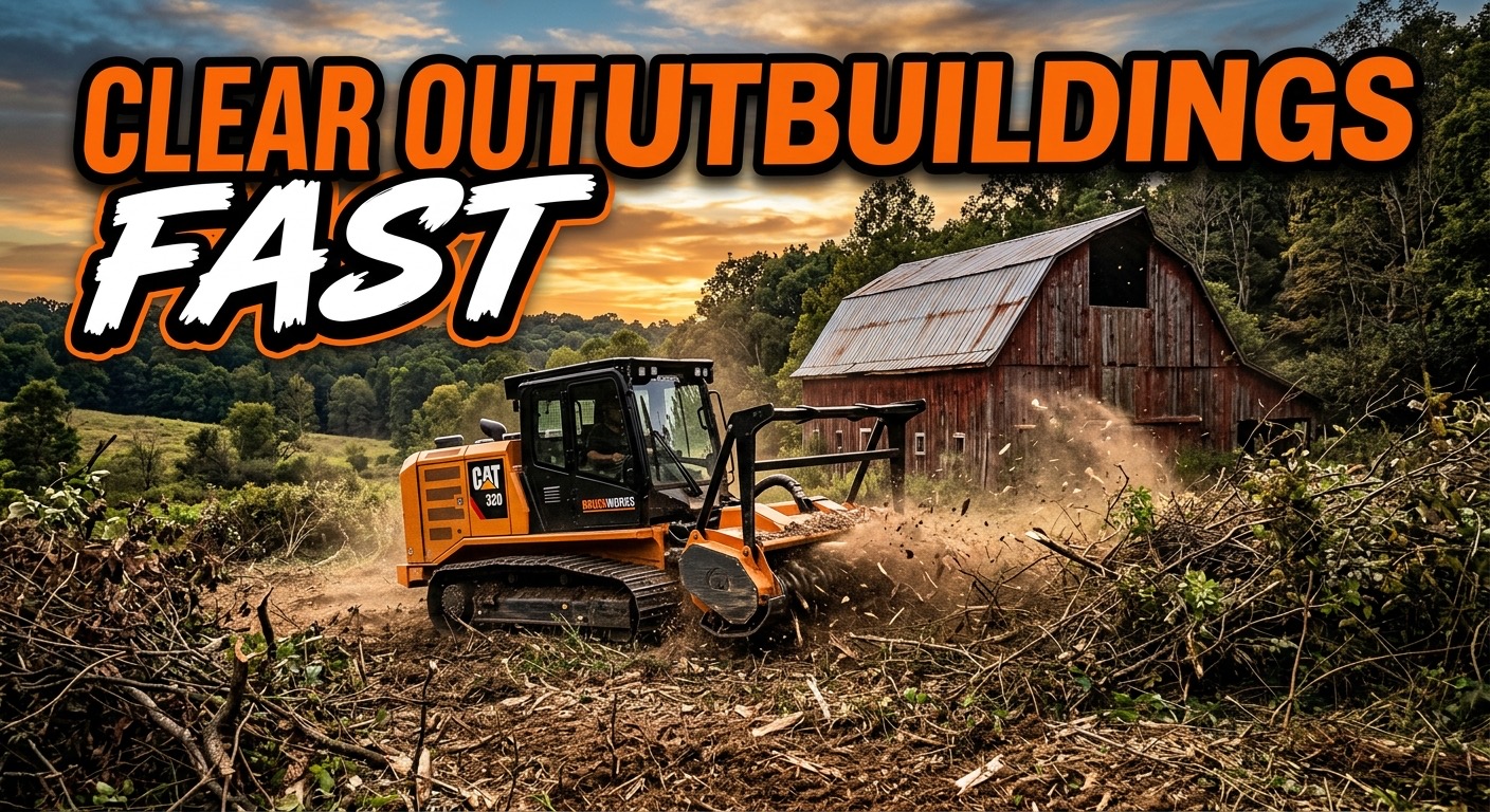 Clearing Brush Around Outbuildings Ohio
