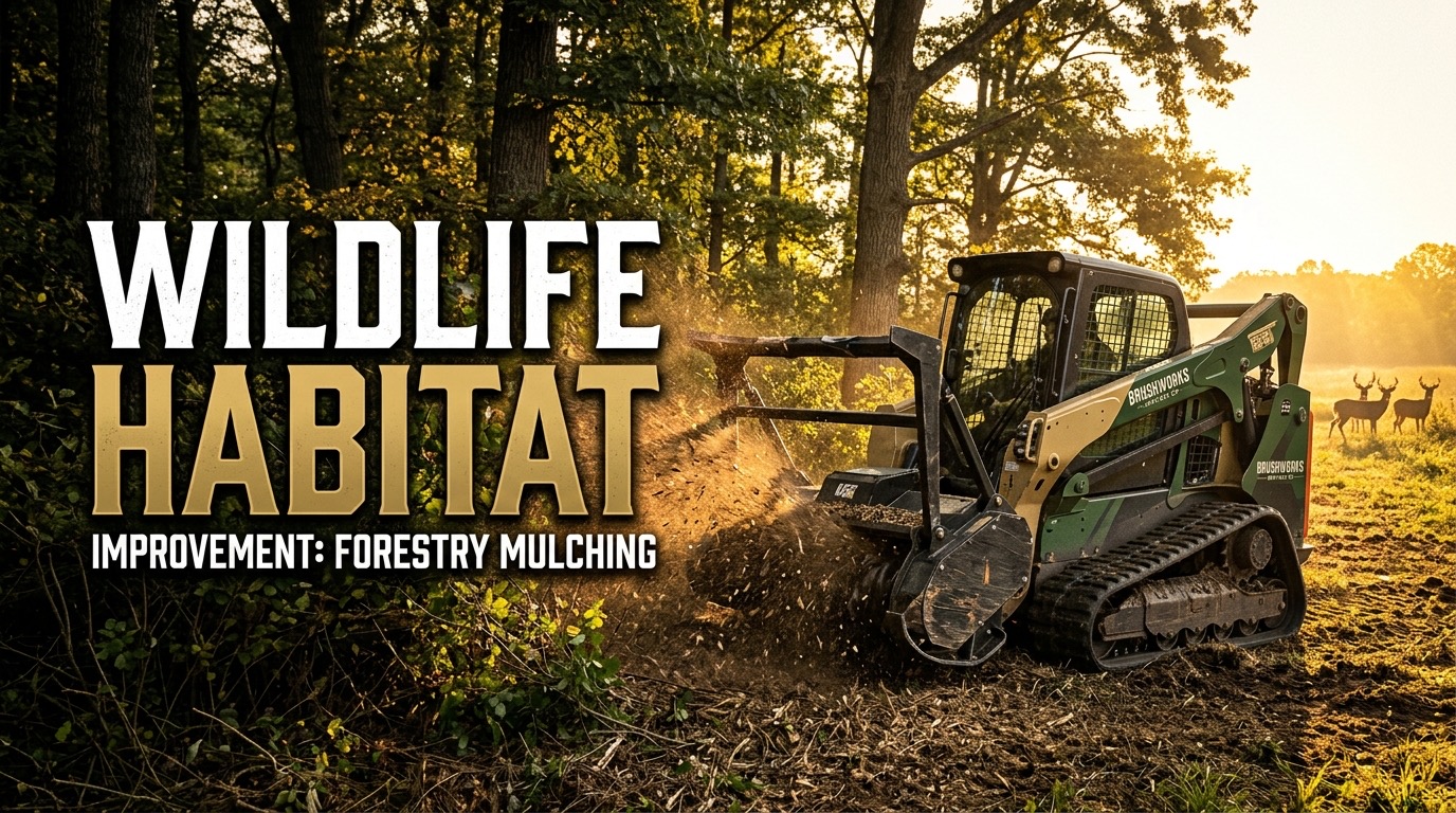 Clearing Land for Wildlife Habitat Improvement Ohio