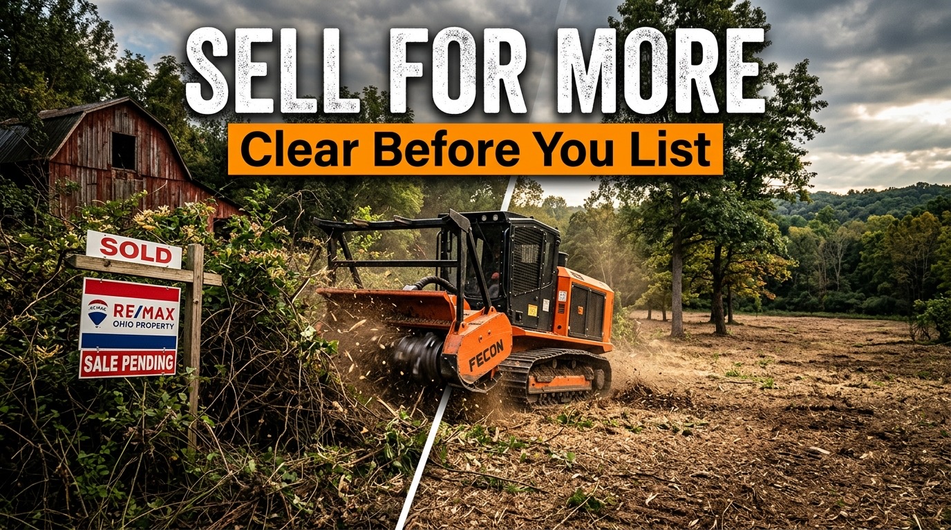 Clearing Overgrown Property Before Selling Ohio