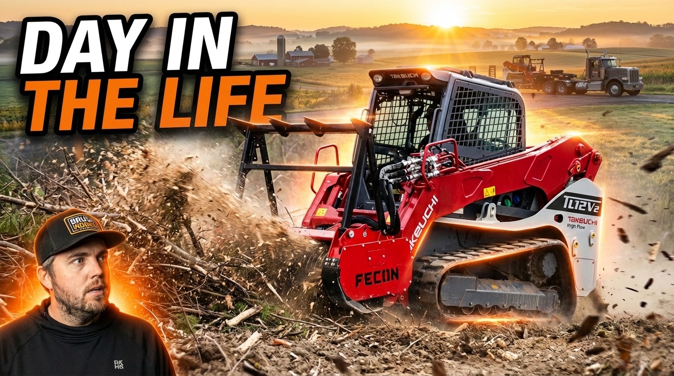 Day in the Life Running a Forestry Mulching Business in Ohio