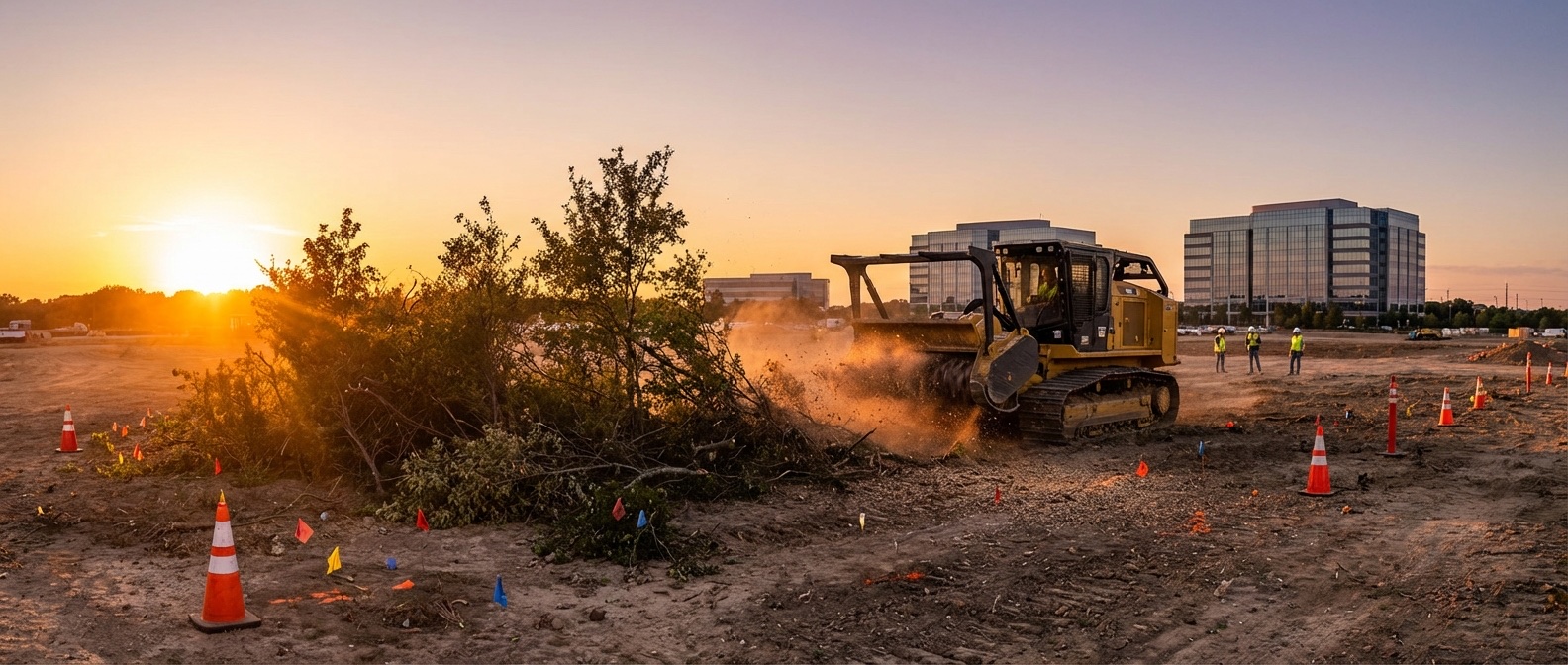 Forestry Mulching for New Construction Sites Ohio