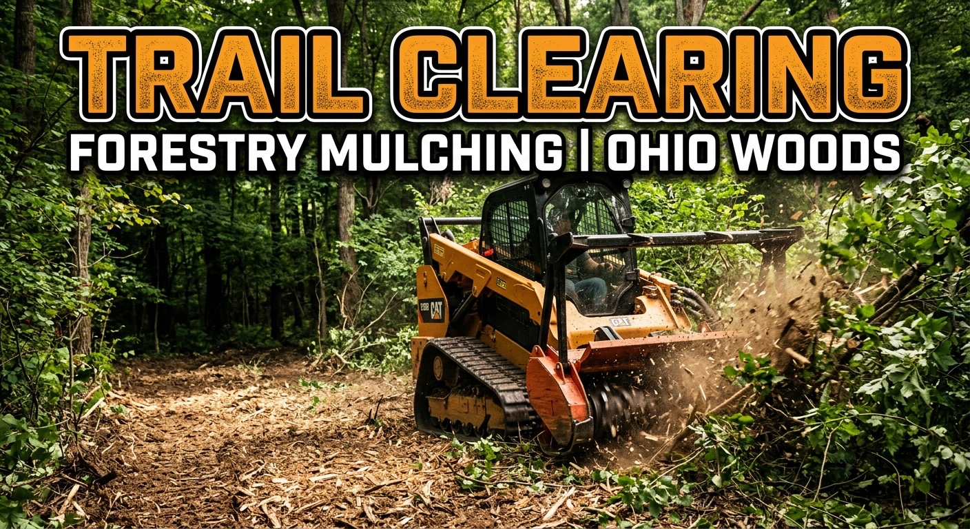 Forestry Mulching for Recreational Trails Ohio