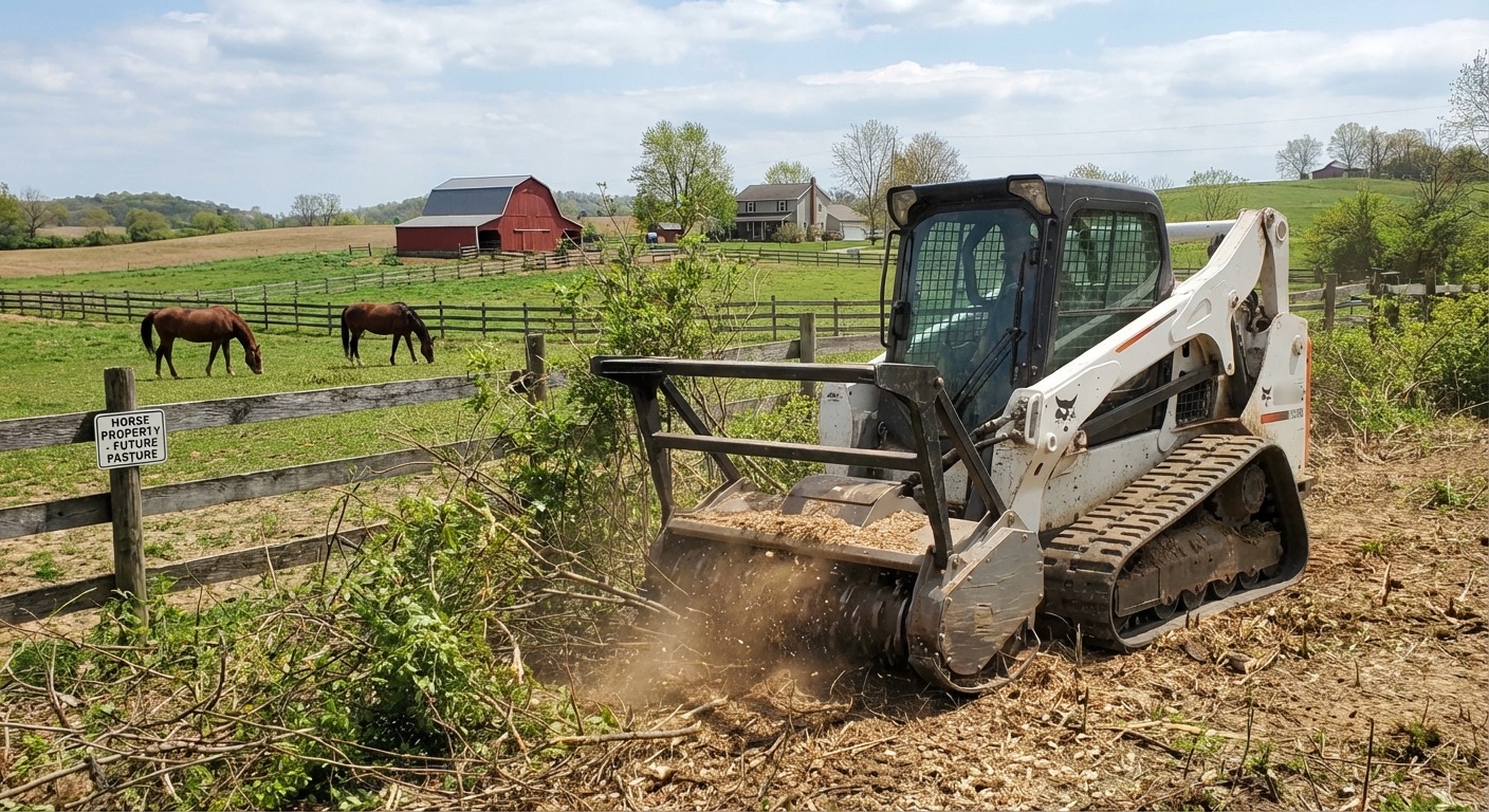 Horse Property Land Clearing Cincinnati