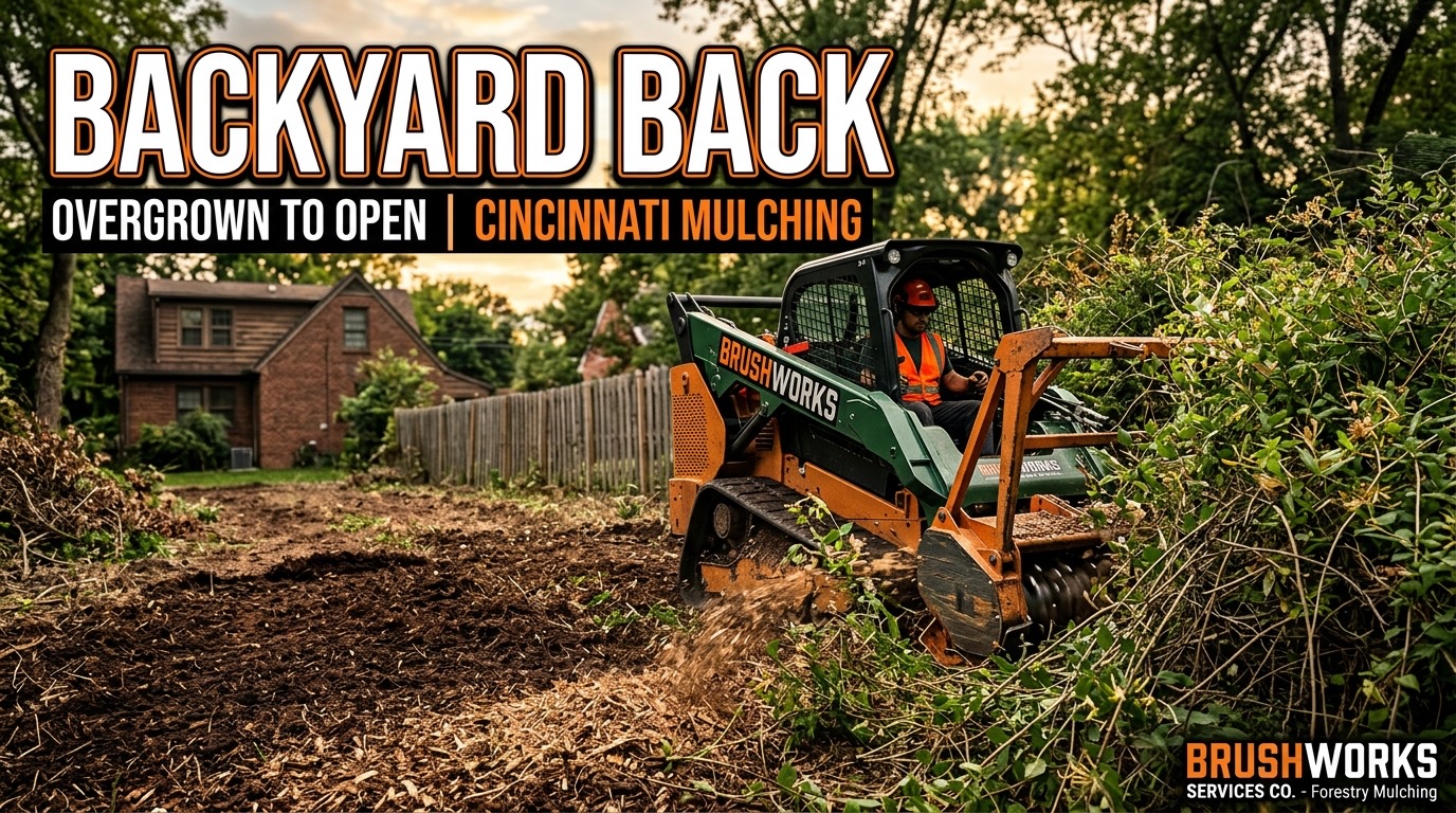 How to Clear an Overgrown Backyard in Cincinnati