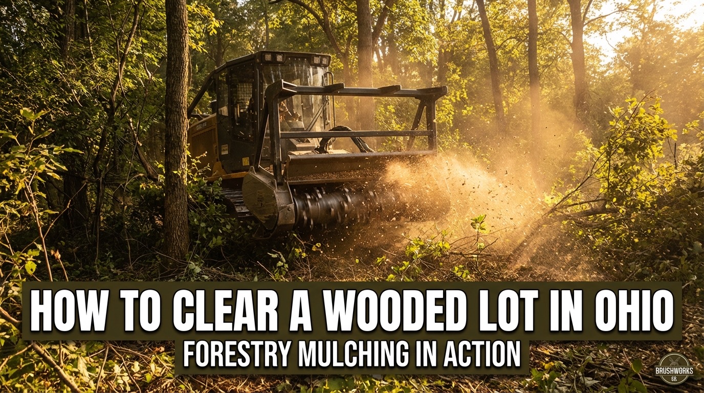 How to Clear a Wooded Lot in Ohio