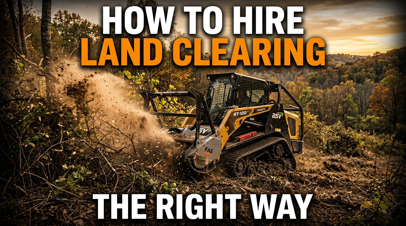 How to Hire a Land Clearing Company Ohio
