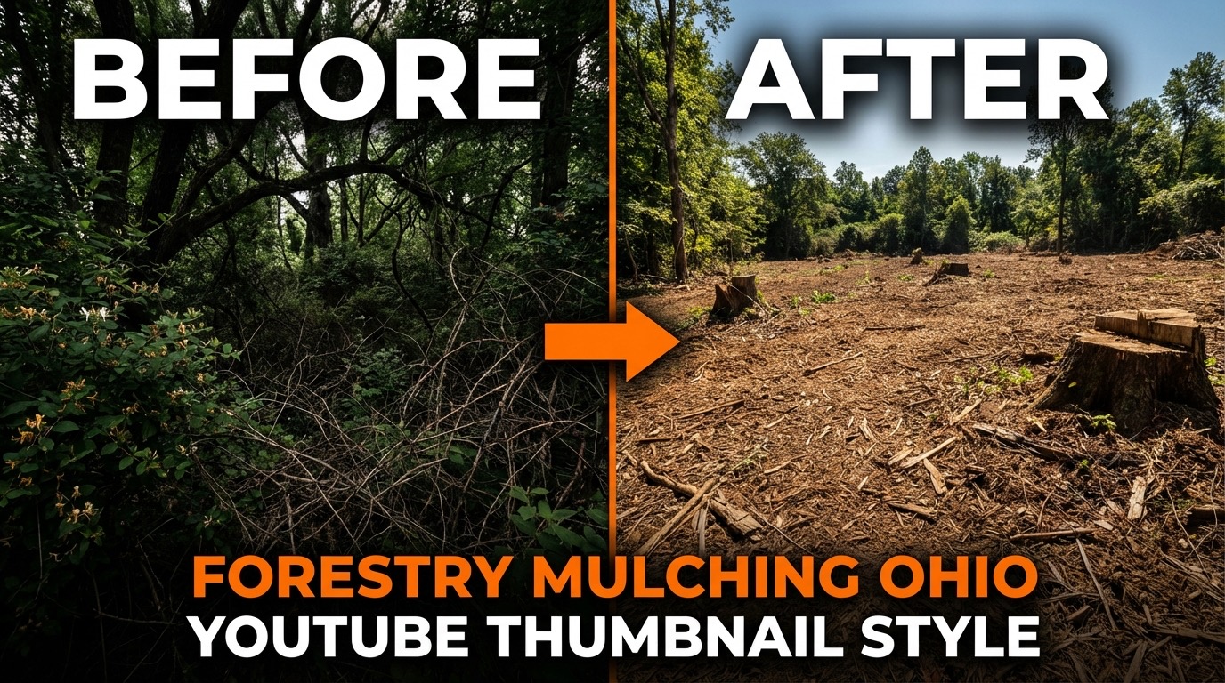 Land Clearing Before and After Ohio