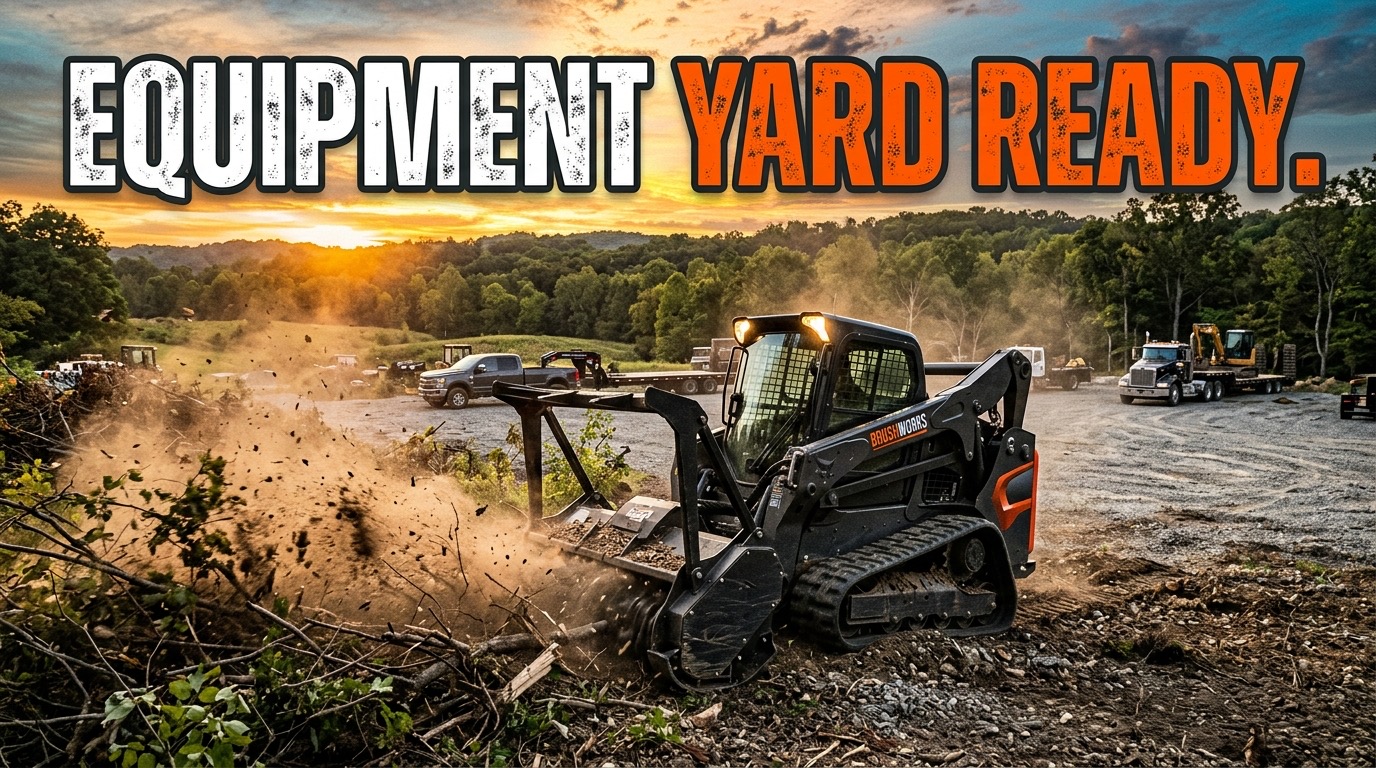 Land Clearing for Equipment Storage Yards Ohio