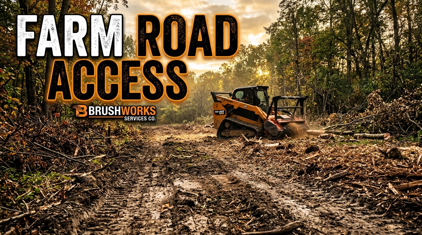 Land Clearing for Farm Access Roads Ohio