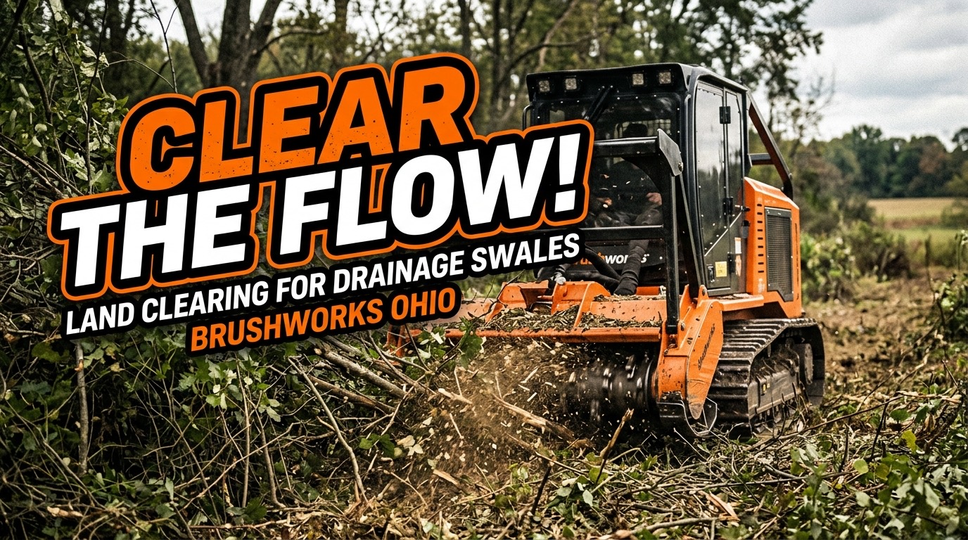 Land Clearing for Drainage Swales Ohio