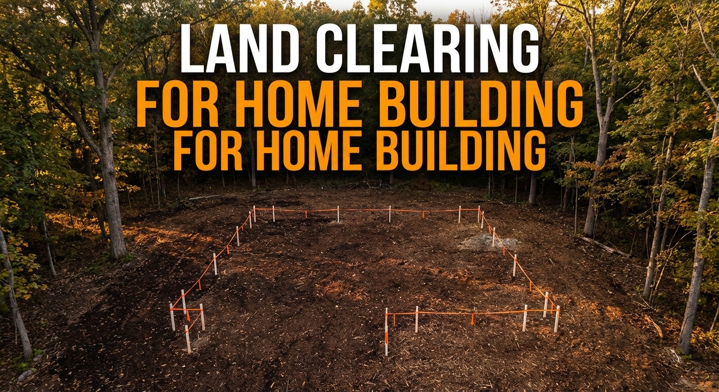 Land Clearing for Home Building in Ohio