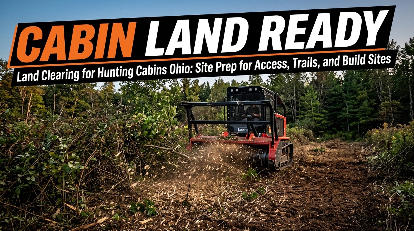 Land Clearing for Hunting Cabins Ohio