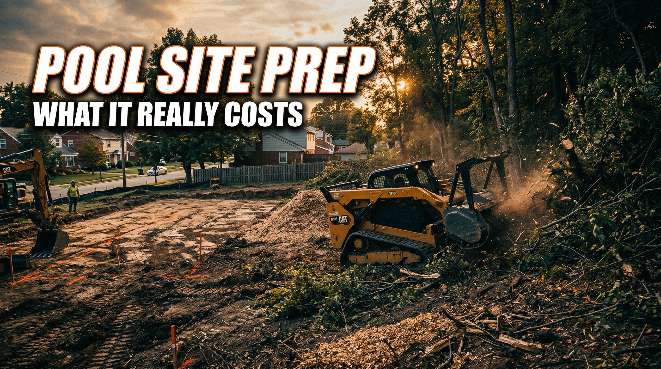 Land Clearing for Pool Installation Cincinnati