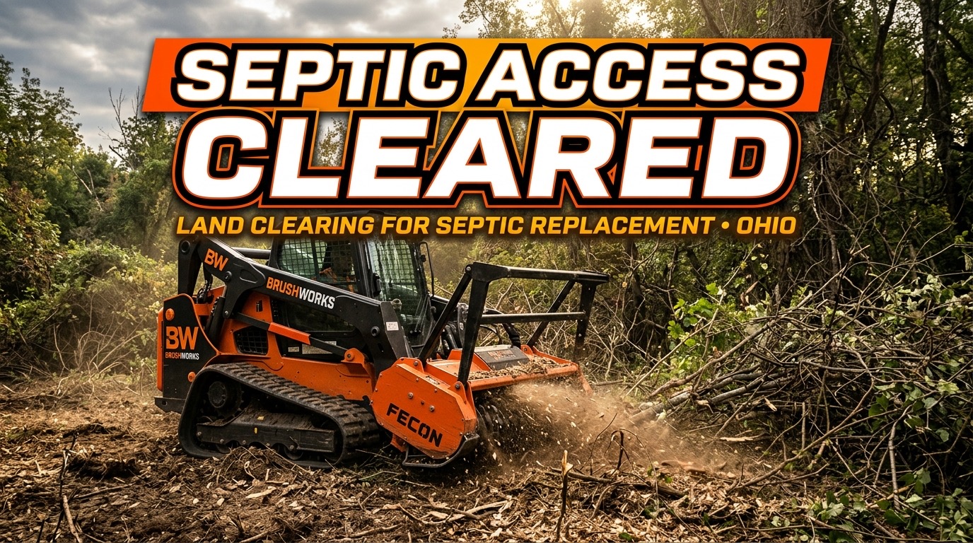 Land Clearing for Septic Replacement Ohio