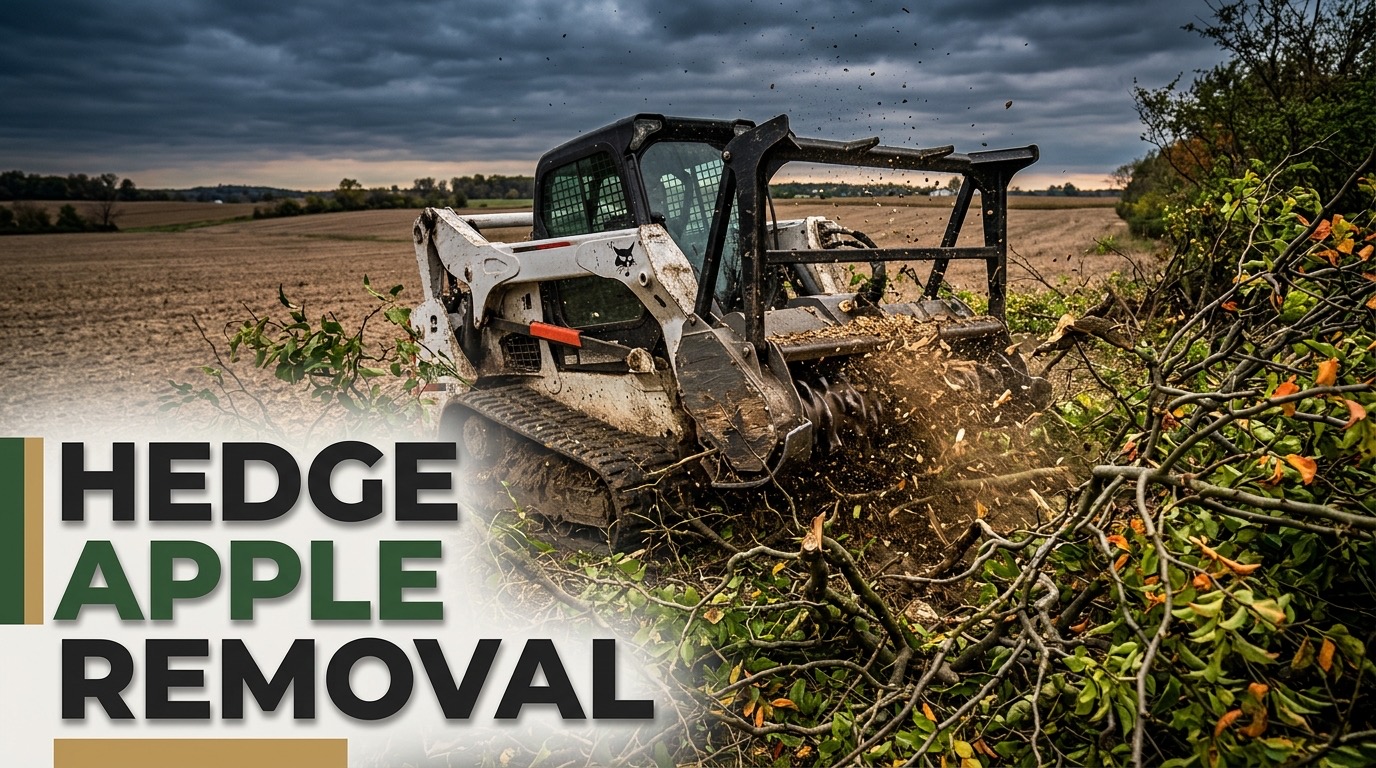 Osage Orange and Hedge Apple Tree Removal Ohio