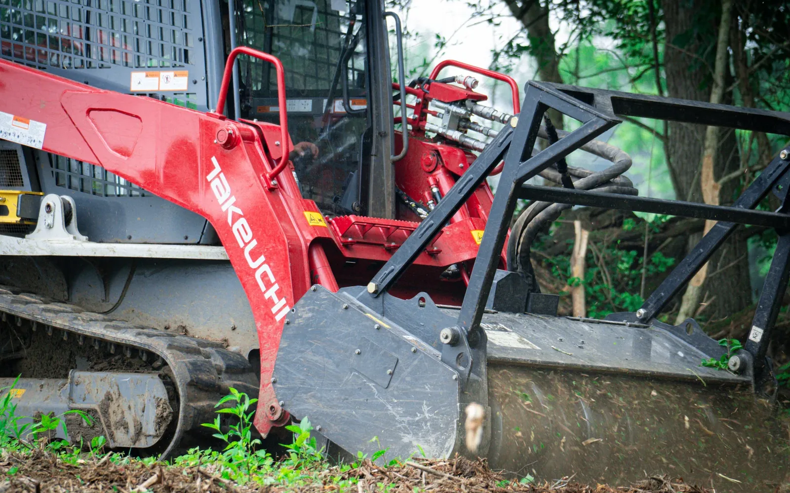 Forestry mulching or excavation? — Brushworks field photography