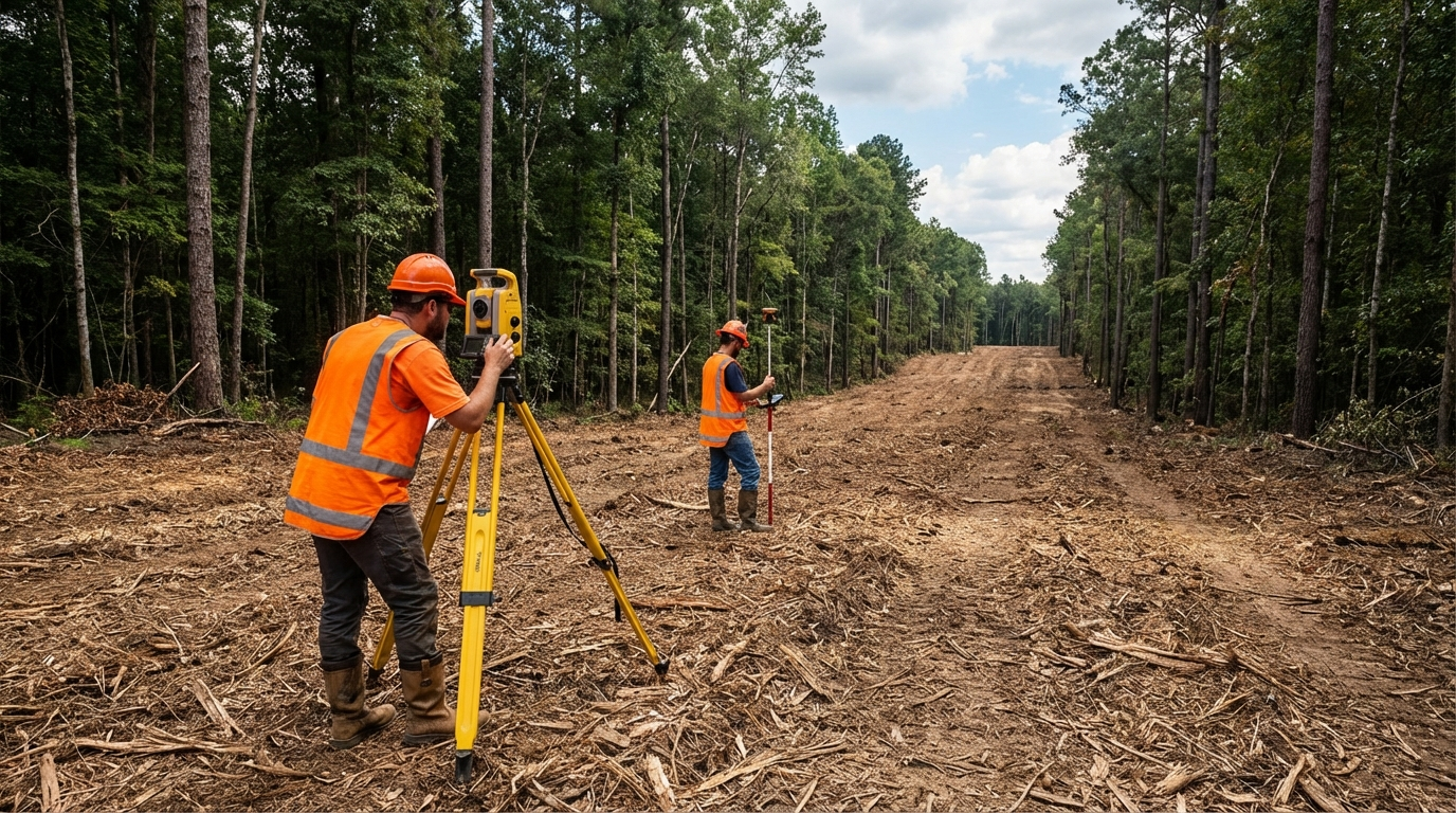Land Clearing for Surveyors Cincinnati